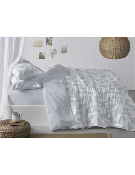 Funda nórdica Burrito Blanco Paint azul | Funda nórdica 3 piezas