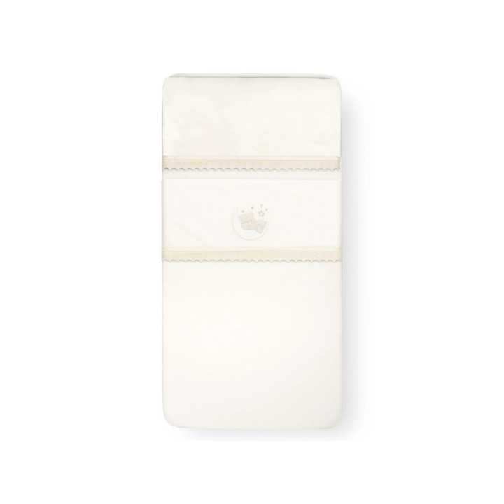 Conjunto de berço 3 peças Urso Lua bege | Presente de chupeta