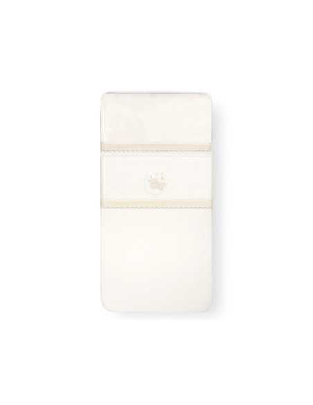 Juego de cuna 3 piezas Oso Luna beige | Chupetero regalo