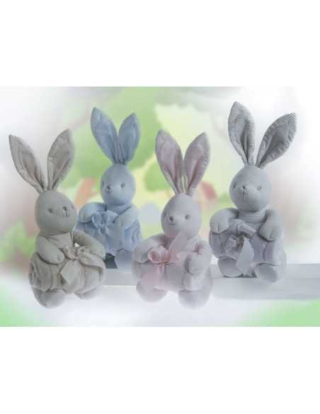 Peluche + Manta Conejito azul | Regalo bebé | Revitex onine