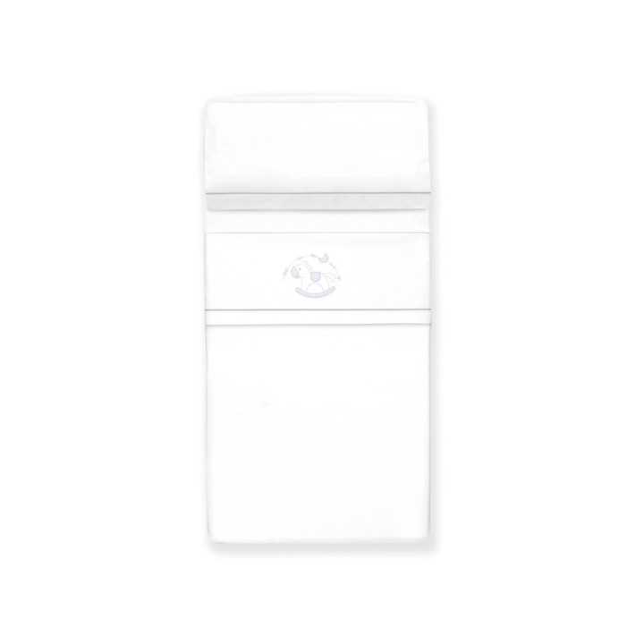 Juego de cuna 3 piezas Balancín gris | Chupetero regalo