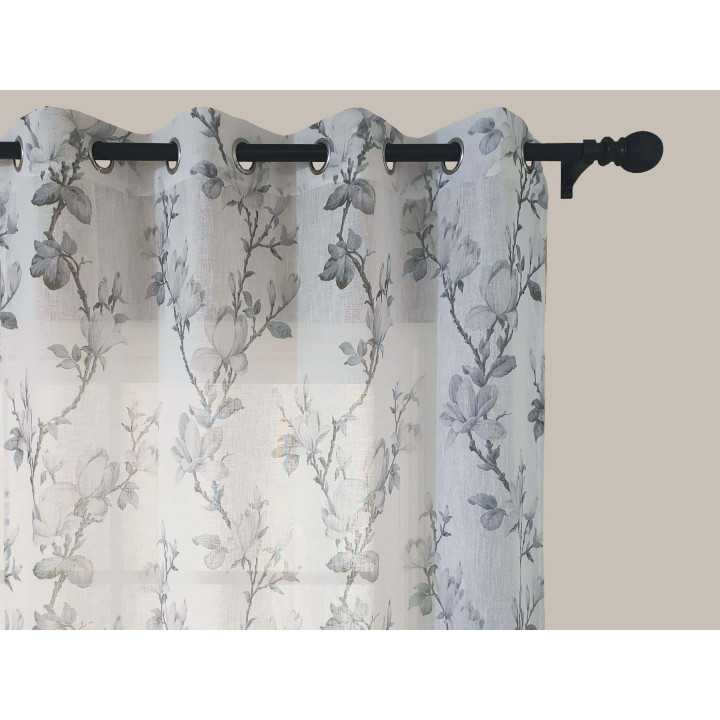 Cortina feita Garden cinza | Cortinas para casa | Revitex on-line