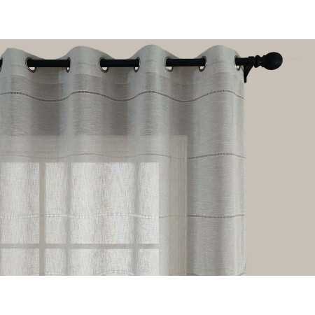 Cortina Confeccionada Oriente gris | Cortinas para el hogar | Revitex online 2