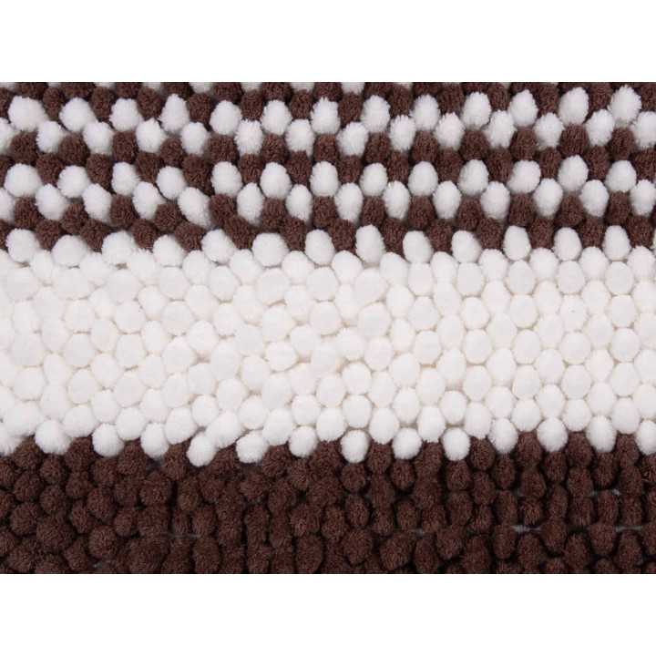 Tapete de banheiro Oxford marrón | Tapete barato | Revitex