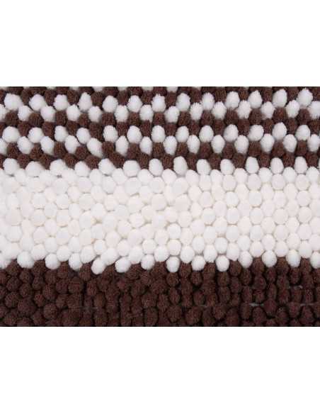 Tapete de banheiro Oxford marrón | Tapete barato | Revitex