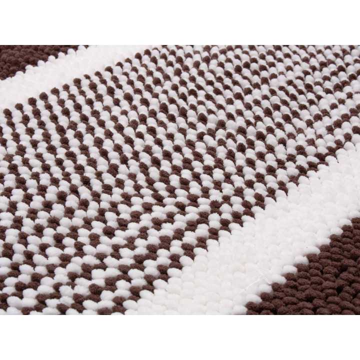 Tapete de banheiro Oxford marrón | Tapete barato | Revitex