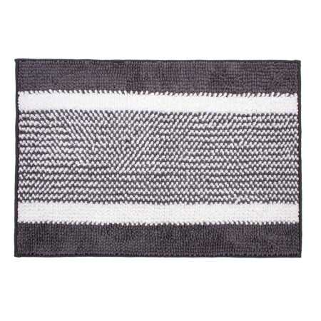 Tapete de banheiro Oxford cinza | Tapete barato | Revitex