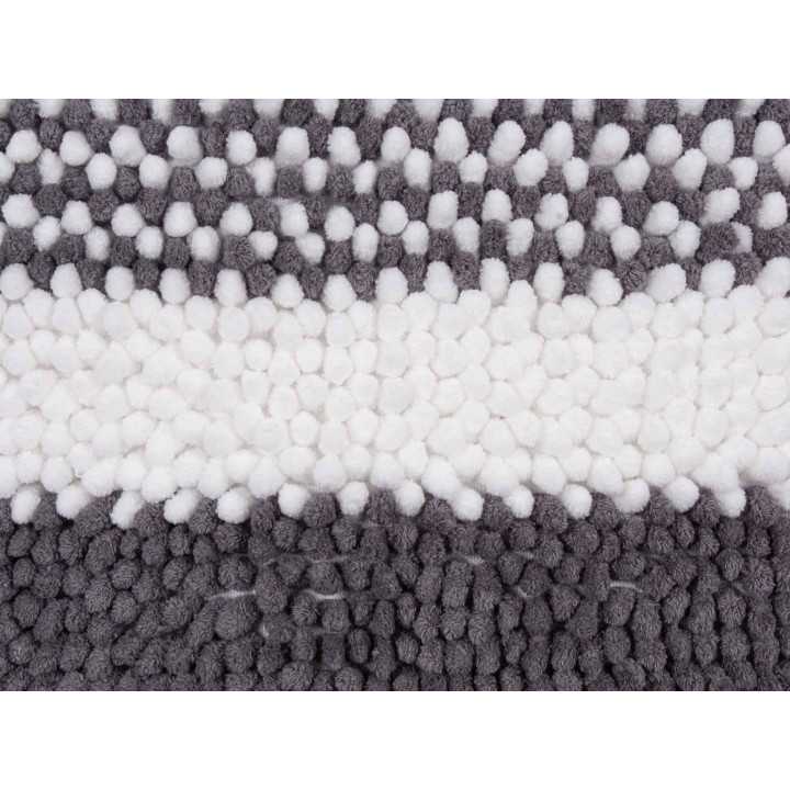 Tapete de banheiro Oxford cinza | Tapete barato | Revitex