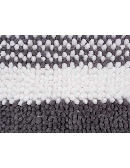 Tapete de banheiro Oxford cinza | Tapete barato | Revitex