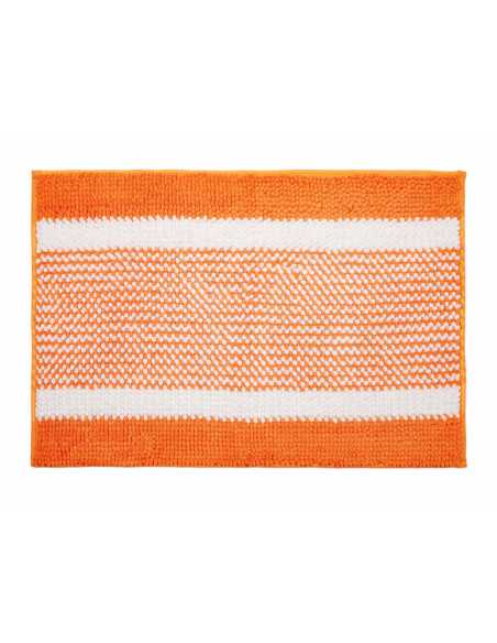 Tapete de banheiro Oxford laranja | Tapete barato | Revitex