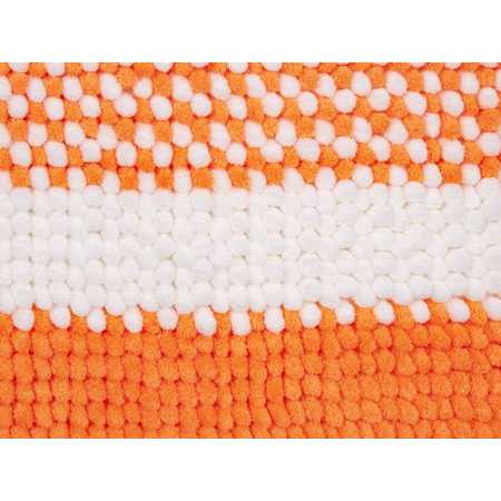 Tapete de banheiro Oxford laranja | Tapete barato | Revitex 2