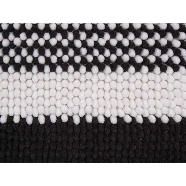 Alfombra Baño Oxford Negro | Alfombra barata | Revitex