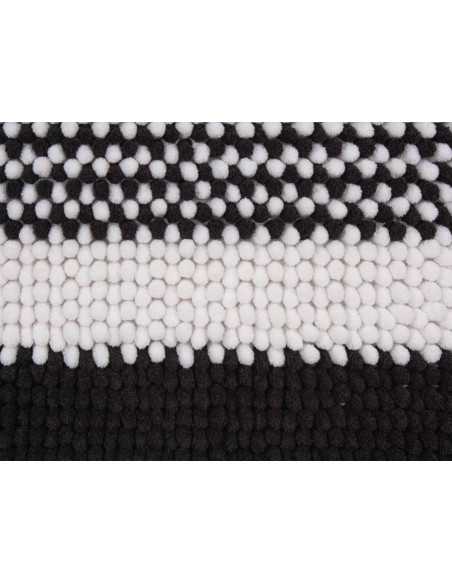 Alfombra Baño Oxford Negro | Alfombra barata | Revitex