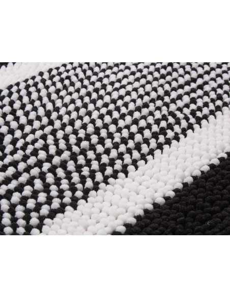 Alfombra Baño Oxford Negro | Alfombra barata | Revitex