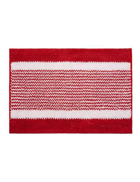 Tapete de banho Oxford Vermelho | Tapete barato | Revitex