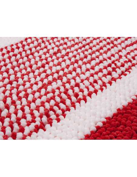 Tapete de banho Oxford Vermelho | Tapete barato | Revitex