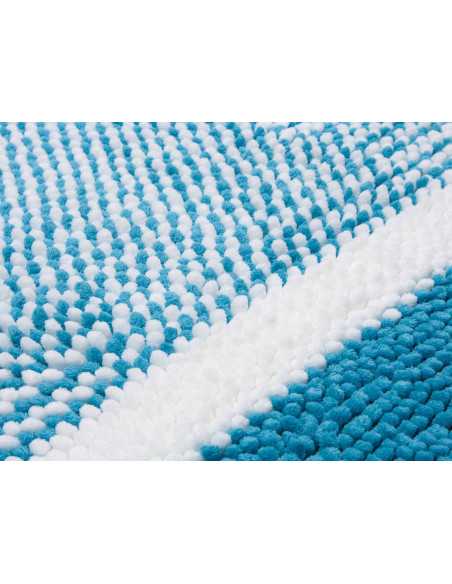 Alfombra Baño Oxford Turquesa | Alfombra barata | Revitex