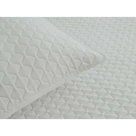 Colcha bouti branca Salerno | Edredom leve para meia estação e verão 2