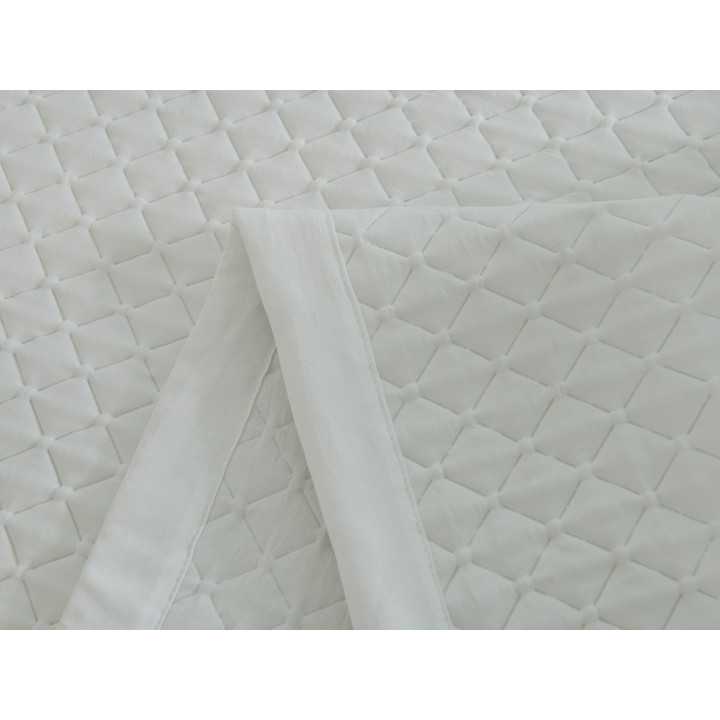 Colcha bouti branca Salerno | Edredom leve para meia estação e verão