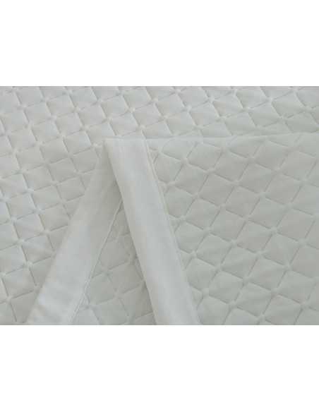 Colcha bouti branca Salerno | Edredom leve para meia estação e verão