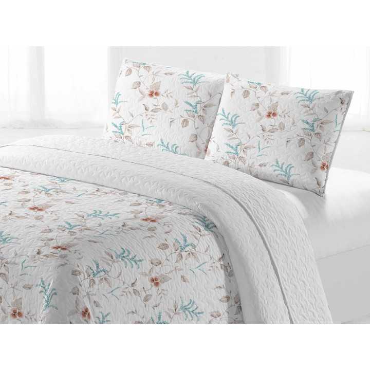 Colcha bouti Douro Turquesa | Edredom leve para meia estação e verão