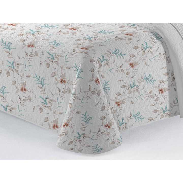 Colcha bouti Douro Turquesa | Edredom leve para meia estação e verão