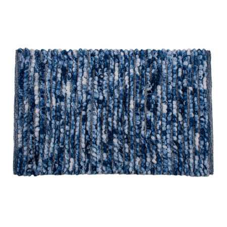 Tapete de banho PomPom azul | tapetes de banho baratos