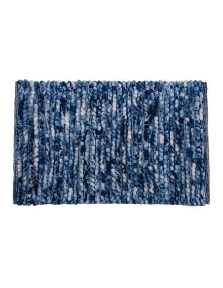 Tapete de banho PomPom azul | tapetes de banho baratos
