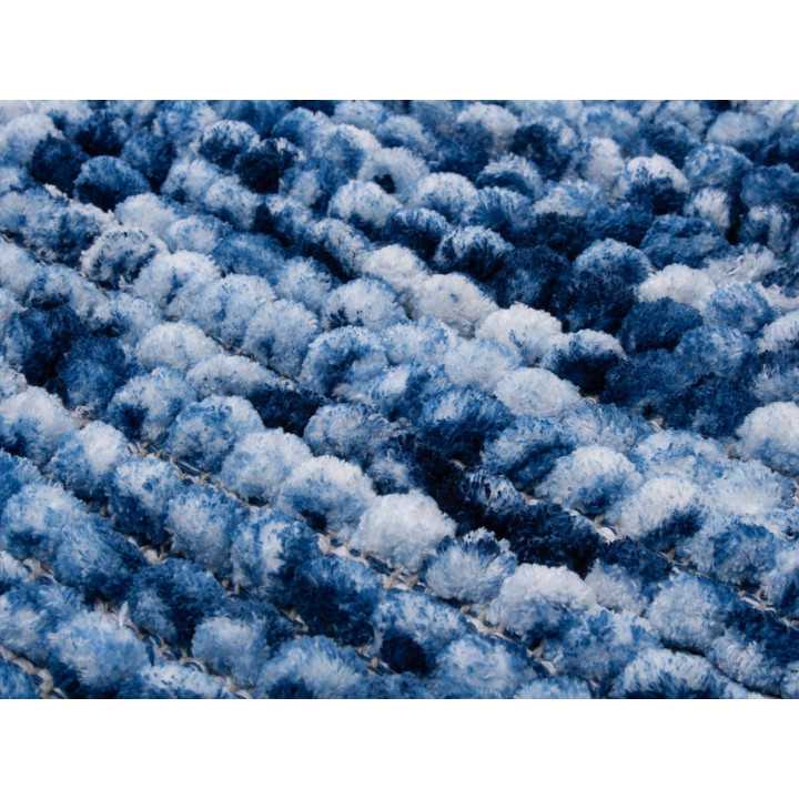 Tapete de banho PomPom azul | tapetes de banho baratos