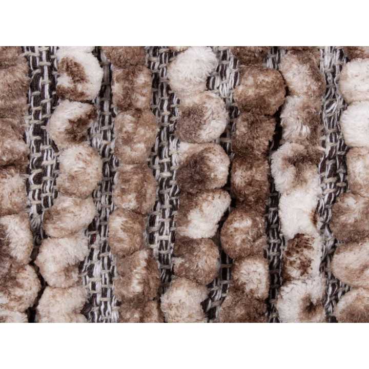 Alfombra baño PomPom beige | alfombras de baño baratas