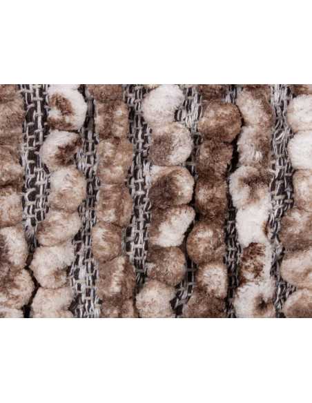 Alfombra baño PomPom beige | alfombras de baño baratas