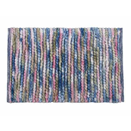 Alfombra baño PomPom multicolor | alfombras de baño baratas