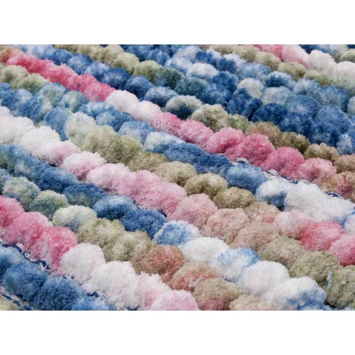 Alfombra baño PomPom multicolor | alfombras de baño baratas