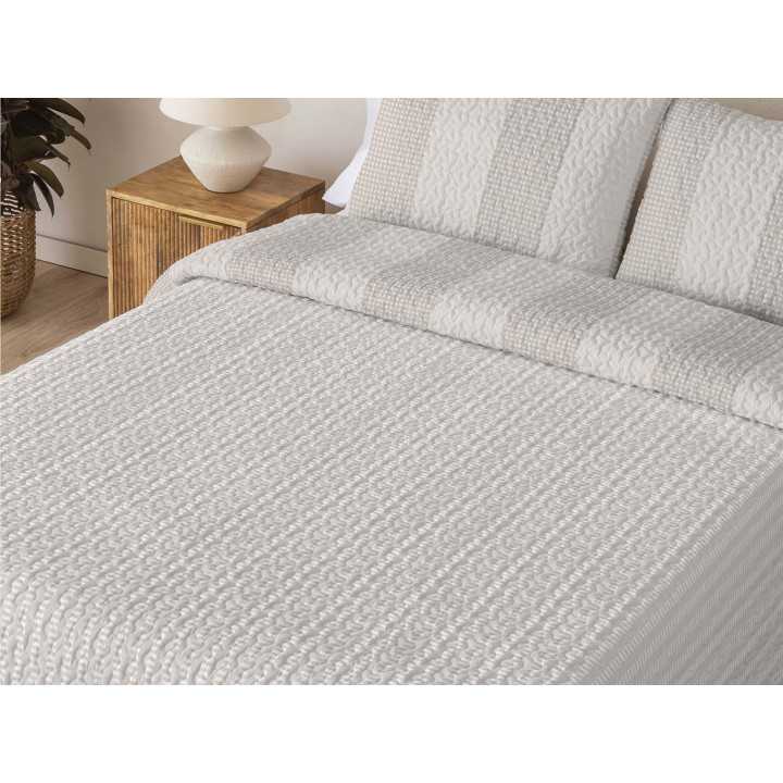 Colcha bouti reversible Asthon lino | Bouti primavera y verano