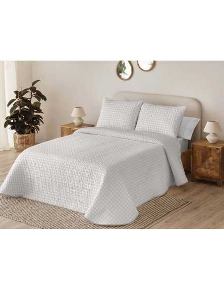 Colcha bouti reversible Asthon lino | Bouti primavera y verano