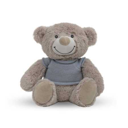 Peluche para bordar Bear Azul | Presente para recém-nascido e bebé