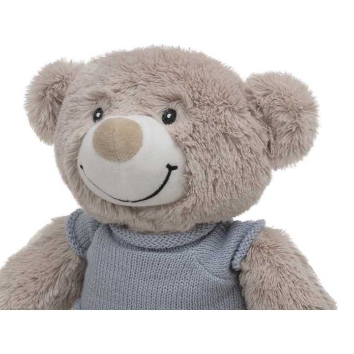 Peluche para bordar Bear Azul | Presente para recém-nascido e bebé