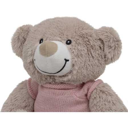 Peluche para bordar Bear rosa | Regalo recién nacido y bebé 2