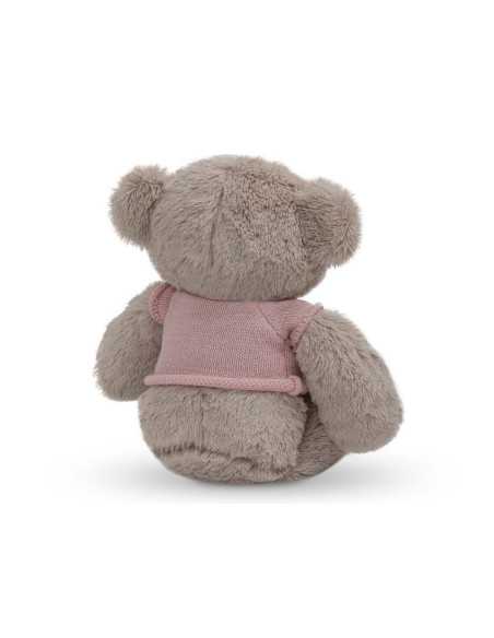 Peluche para bordar Bear rosa | Presente para recém-nascido e bebé