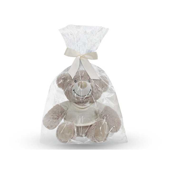 Peluche para bordar Bear beige | Regalo recién nacido y bebé