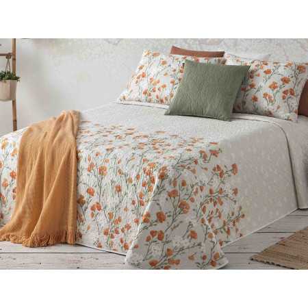 Colcha bouti reversible Manterol Provenza | Colcha primaveral