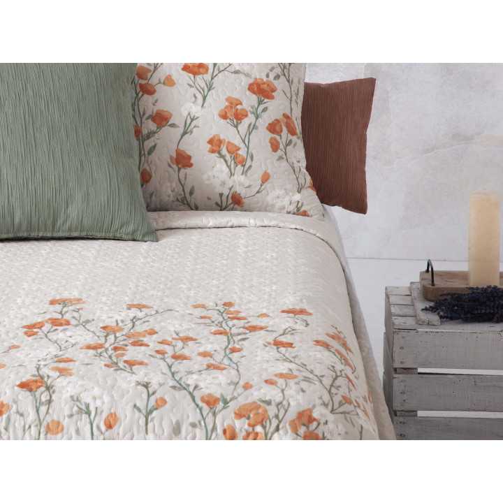 Colcha bouti reversible Manterol Provenza | Colcha primaveral