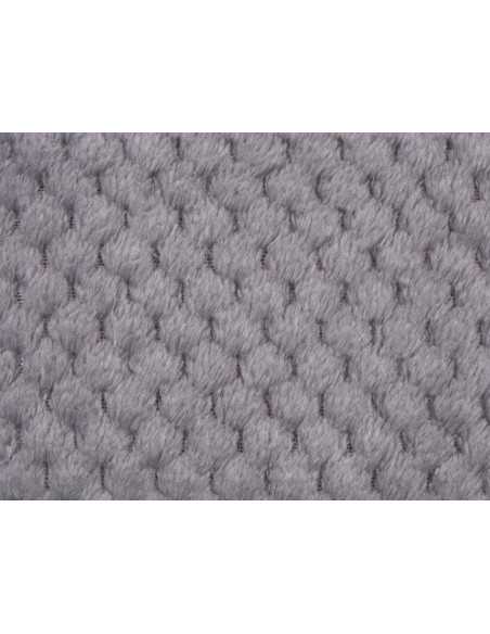 Manta Antonio MiróPop Corn cinza | Manta auxiliar decorativa