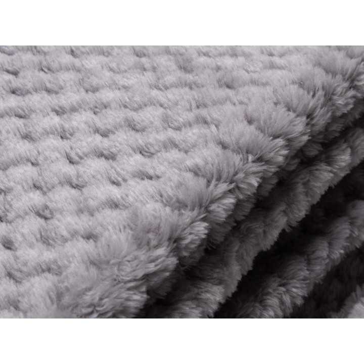 Plaid Antonio Miro Pop Corn Gris | Manta auxiliar decorativa