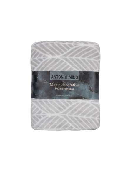 Manta Antonio Miró Caya | Manta auxiliar decorativa