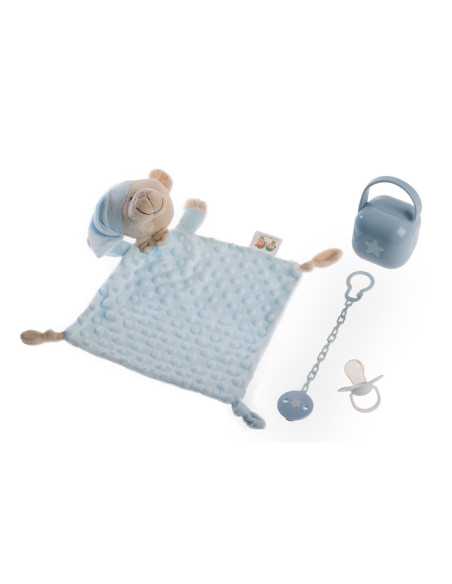 Conjunto de 4 pirulitos de presente infantis azuis | ideias de presentes com o melhor preço | Tudo para o bebê na Revitex