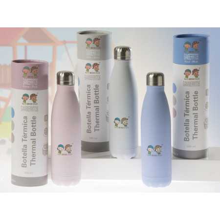 Botella Térmica Cleo Gris | botella para mantener el frío y el calor | Todo para el bebé en Revitex 2