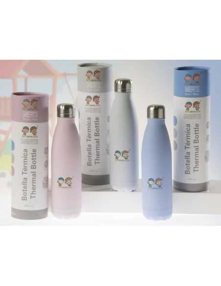 Botella Térmica Cleo Gris | botella para mantener el frío y el calor | Todo para el bebé en Revitex