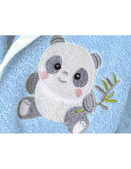 Roupão de banho para criança Koala azul | Roupão turco de algodão