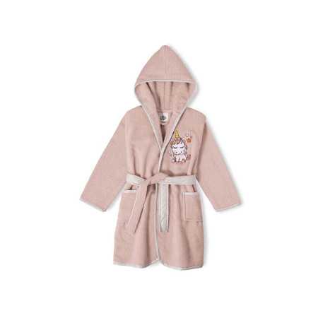 Albornoz infantil Unicornio Maquillaje | Albornoz rizo algodón